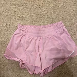 Lululemon pink shorts